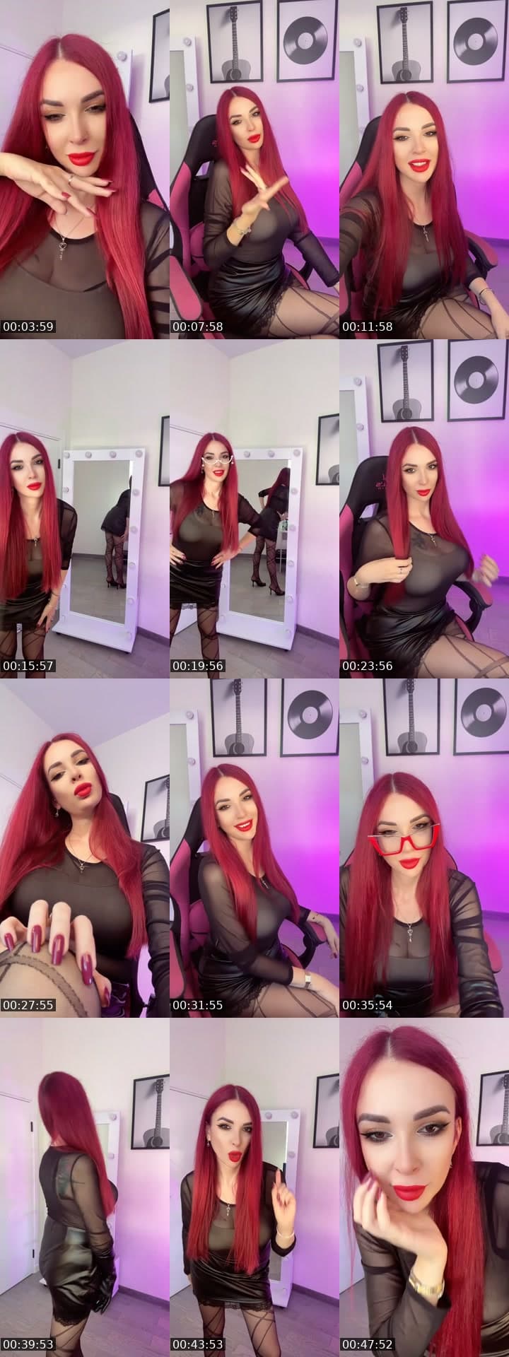 @vickyfoxi TikTok live stream