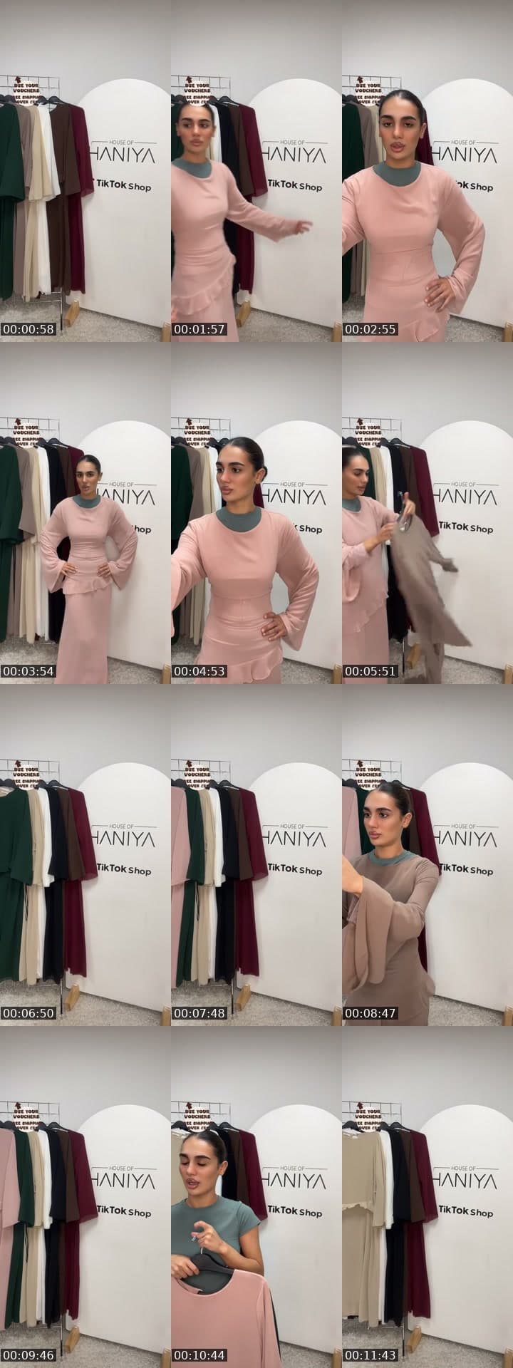 @houseofhaniya TikTok live stream