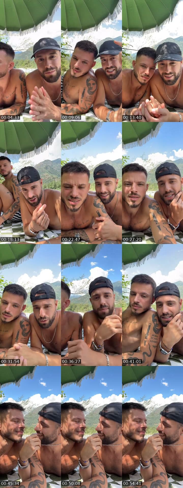 Chill day by the river with us🤍