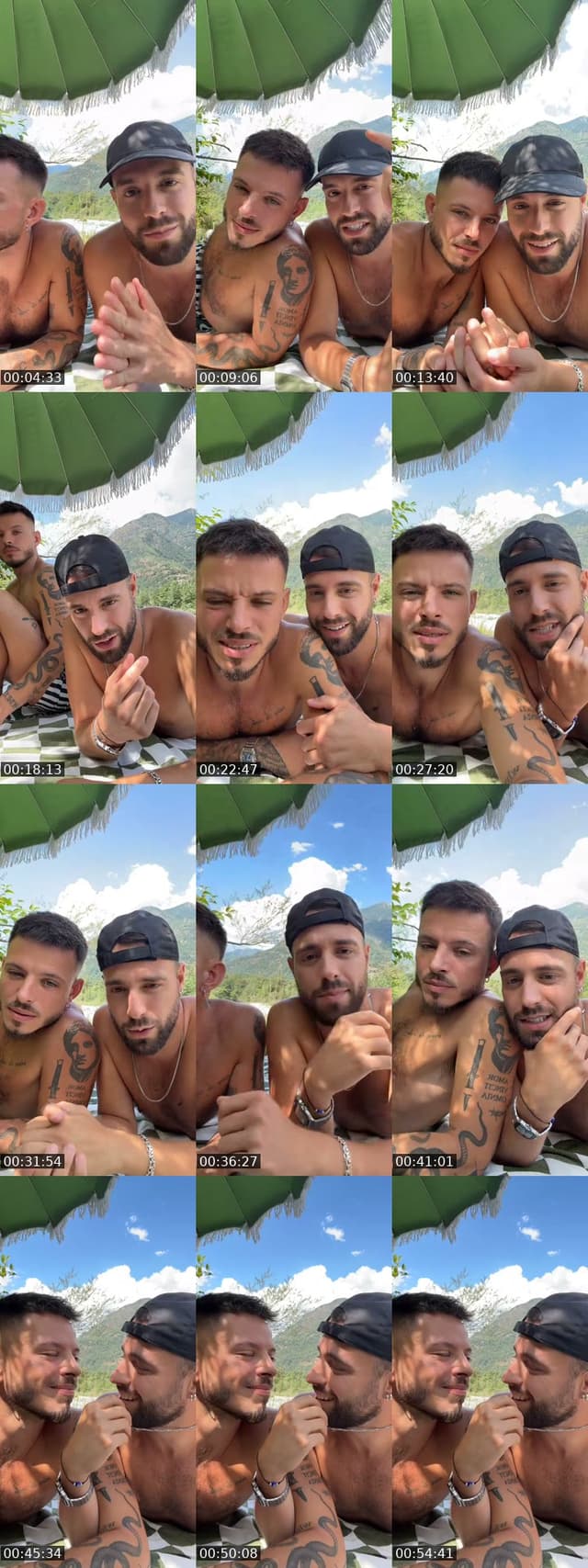 TikTok live: Chill day by the river with us🤍 by @costarovs