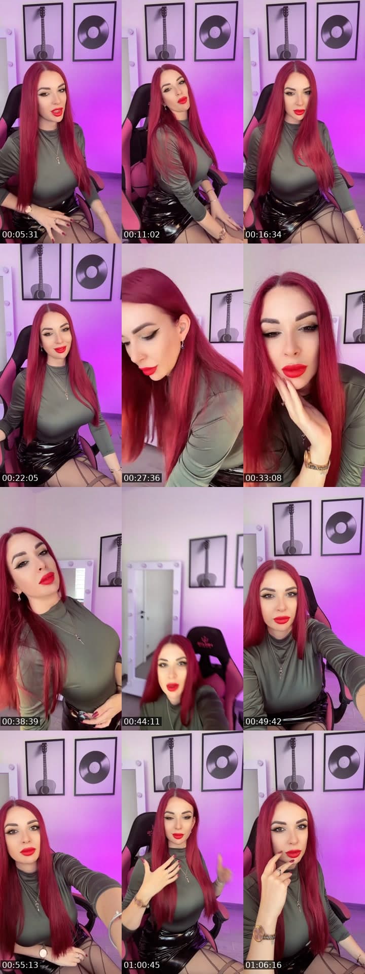 @vickyfoxi TikTok live stream
