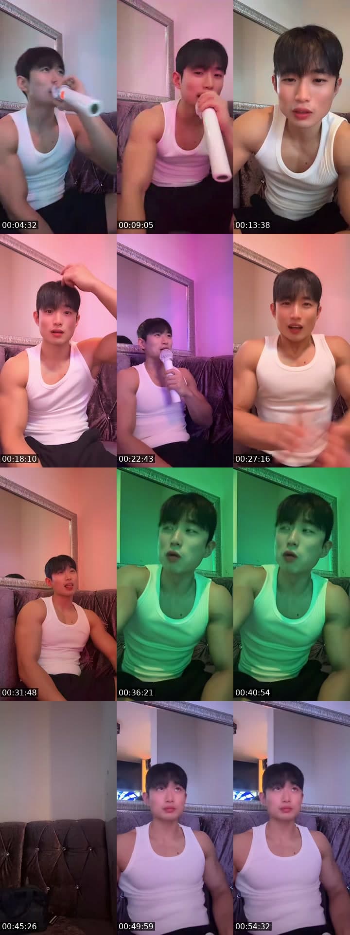 hanyu 랑 노래방 시끄러워서 운동채팅은 내일부터