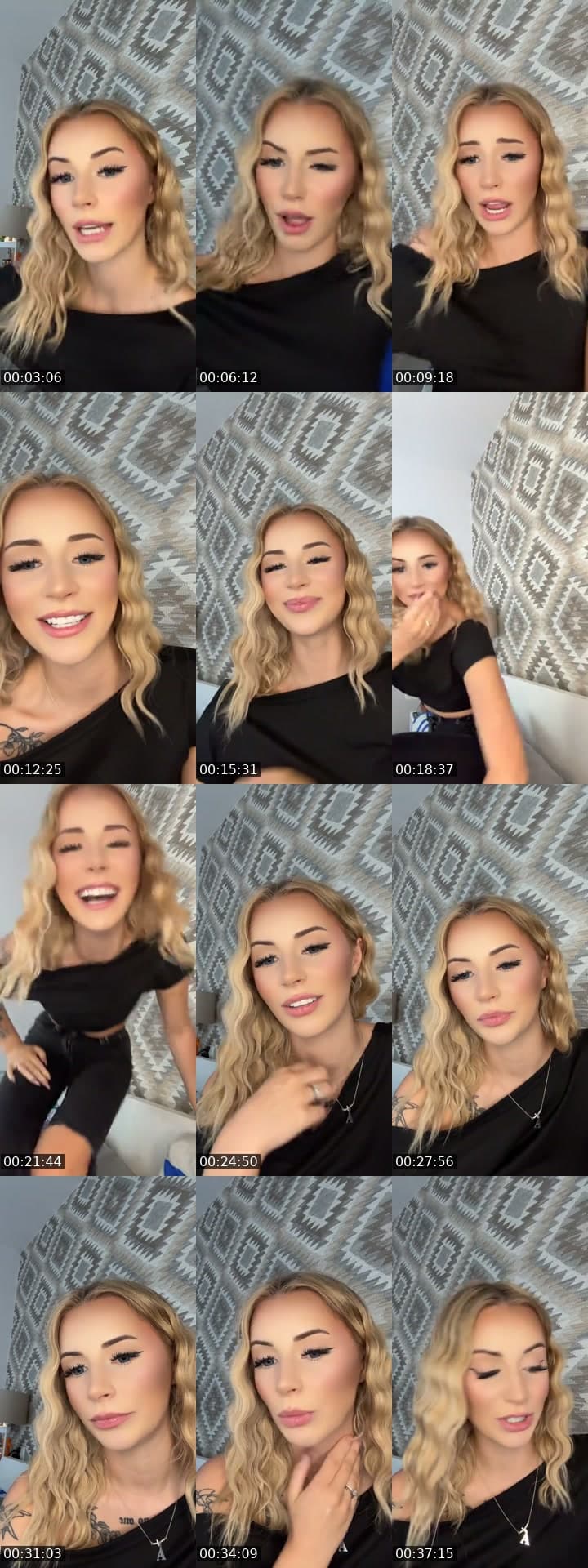 @alohaklaudia TikTok live stream