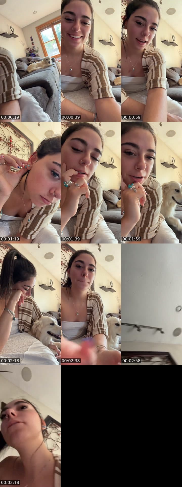 @kenziebrookeee TikTok live stream