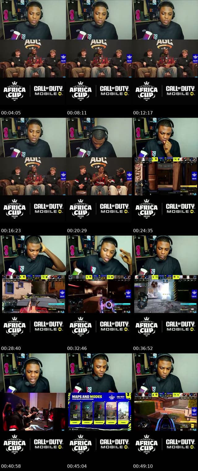 TikTok live: CARRY1ST AFRICA CUP SA QUALIFIER by @diehard_codm