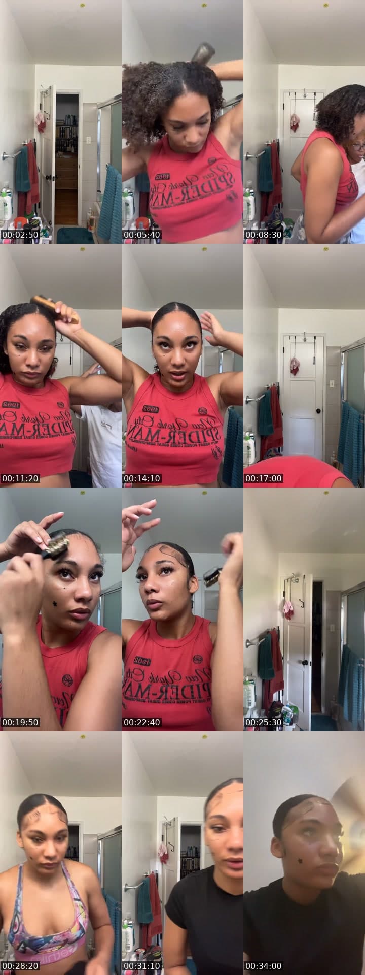 grwm to workout