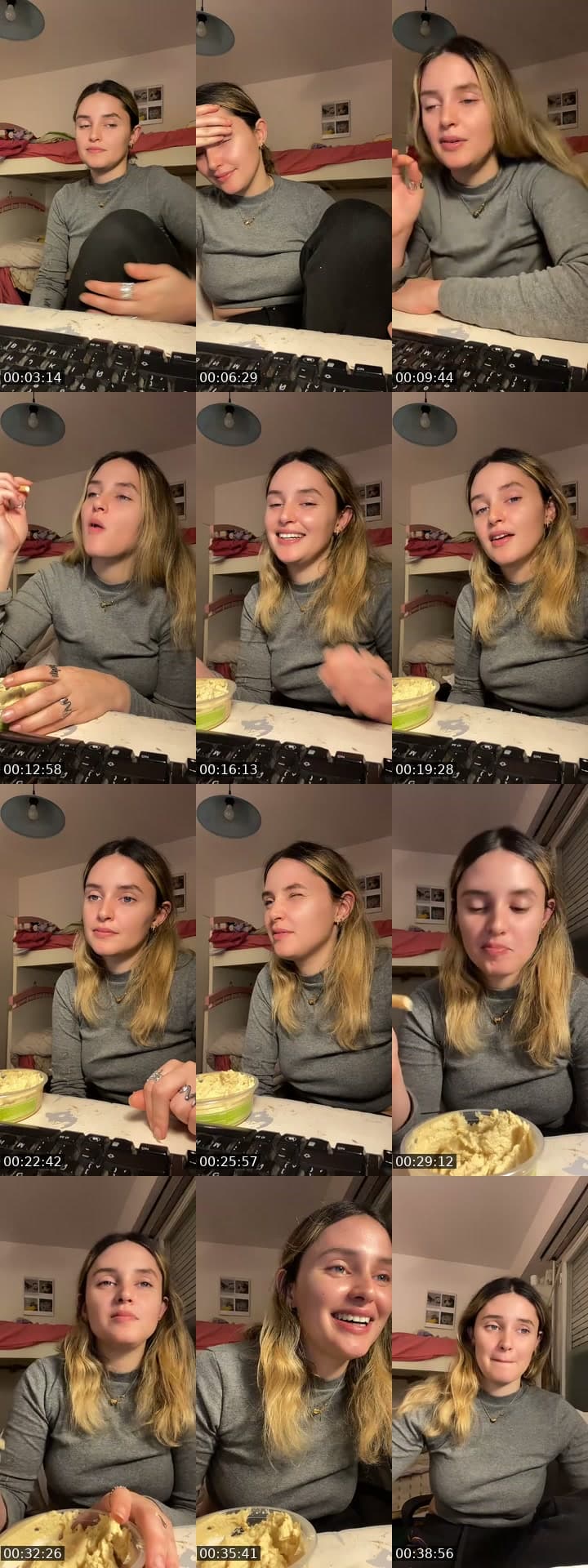 @milenafabb TikTok live stream