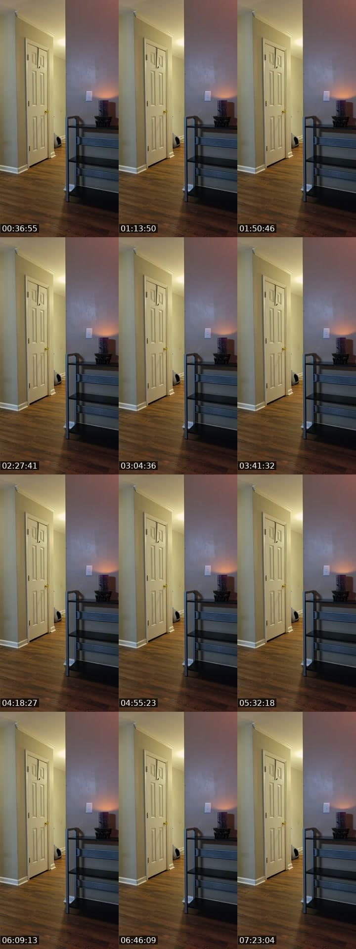 rattling basement door