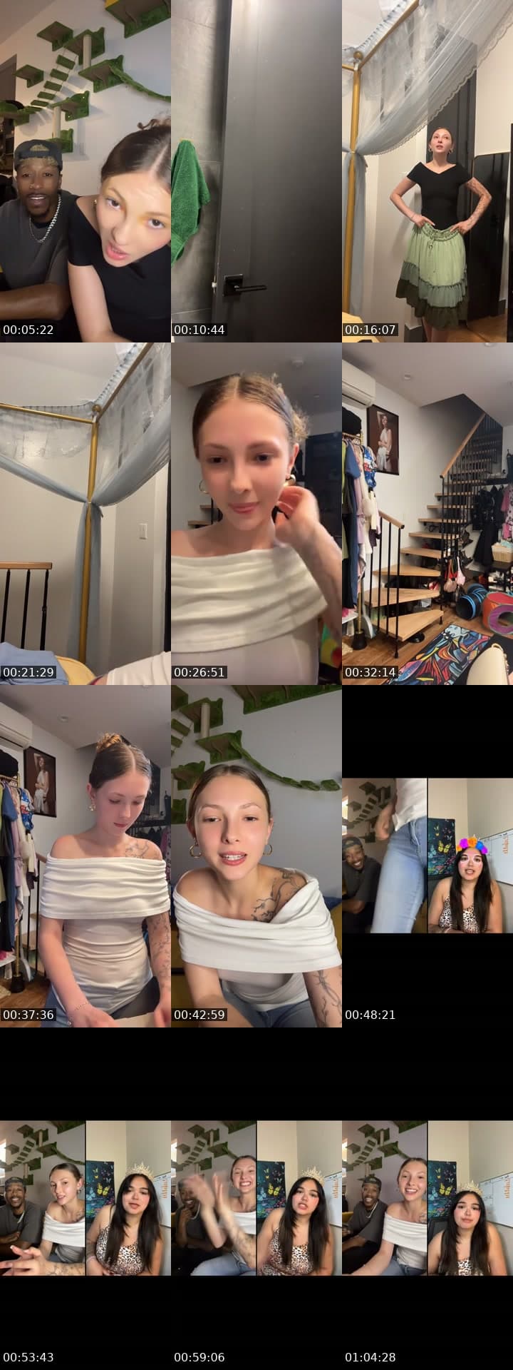 @inessomers TikTok live stream