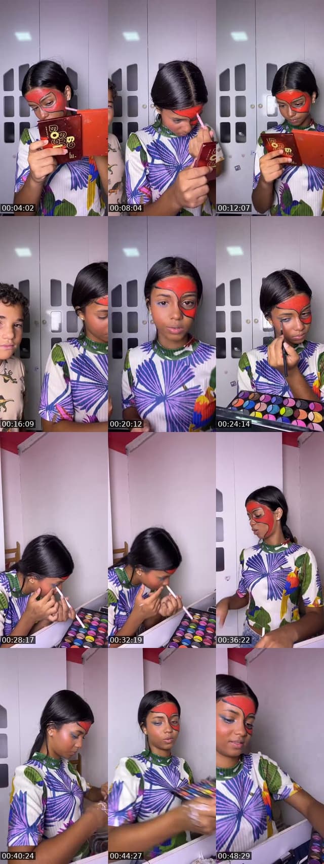 TikTok live: Maquiagem homem aranha by @morenasemempregos