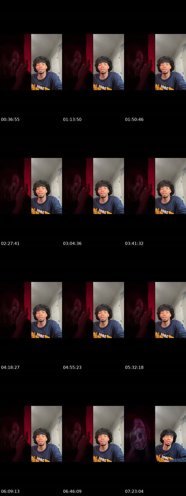 TikTok live: Boo. by @thahauntedhorror