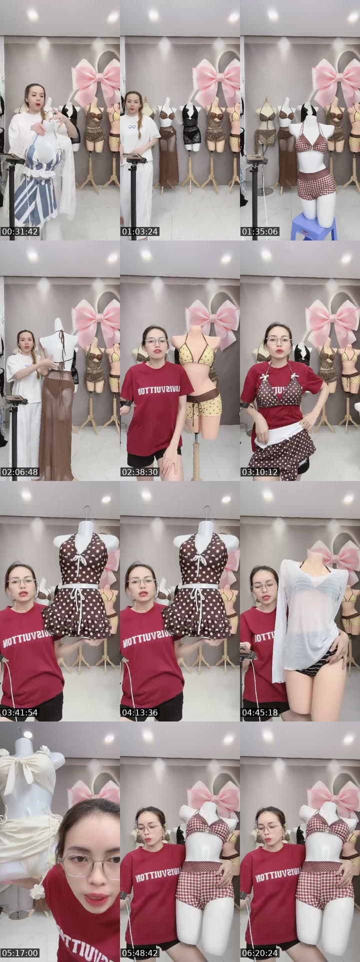 @huongbikinishop TikTok live stream