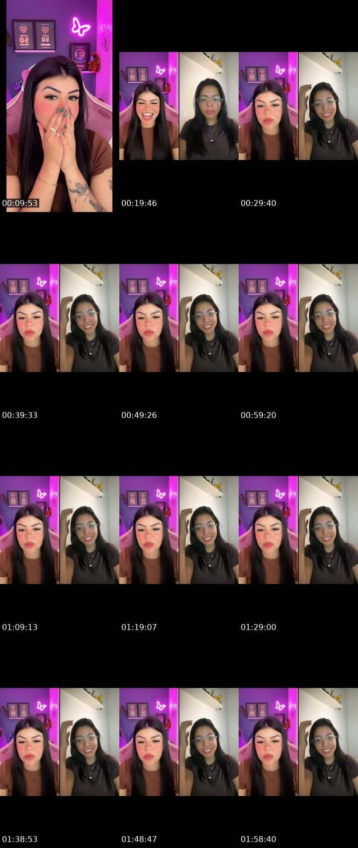 @luiza_pavanello TikTok live stream