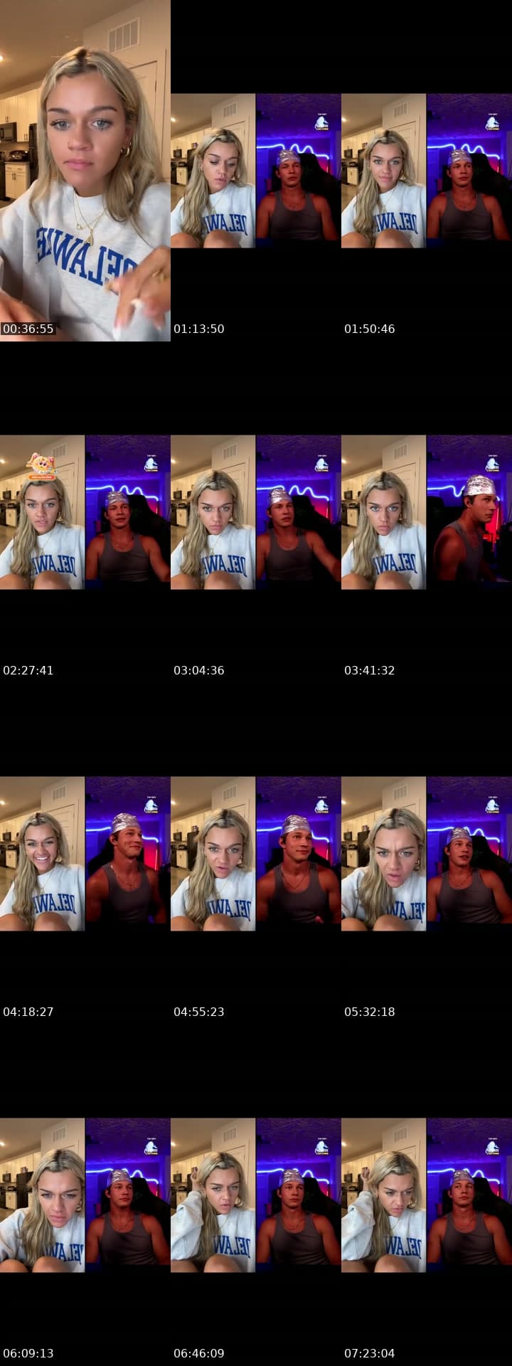 @courtneycd TikTok live stream