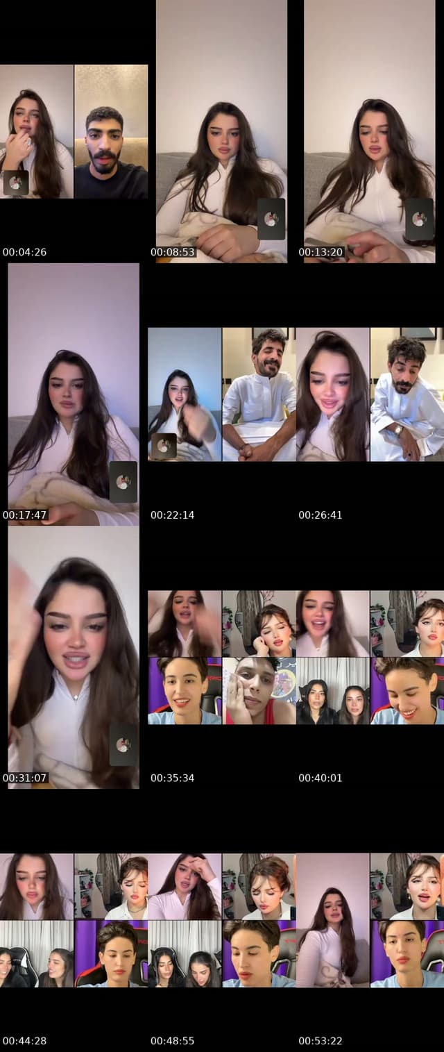 TikTok live: منورين by @fcccc21