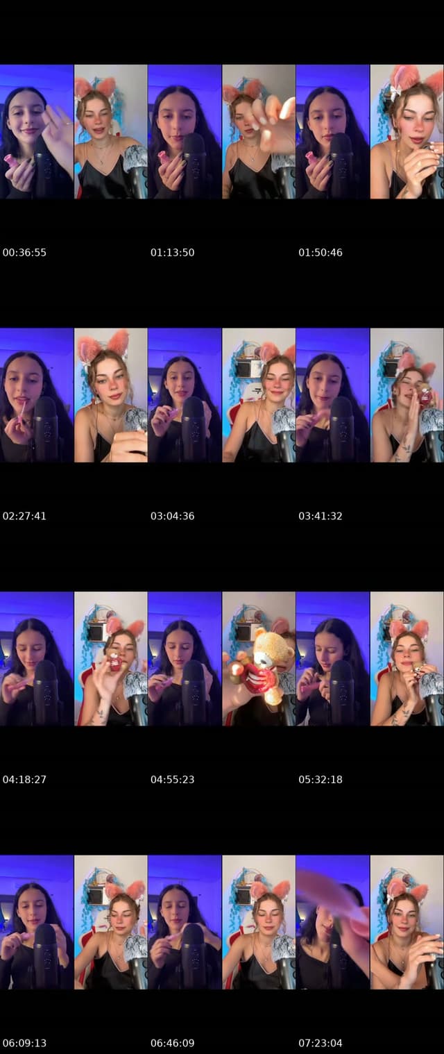 TikTok live: ASMR by @cuteasmrr