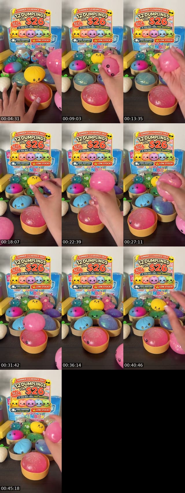 TikTok live: Dumpling sale!! by @tiktokfindsbybeauty