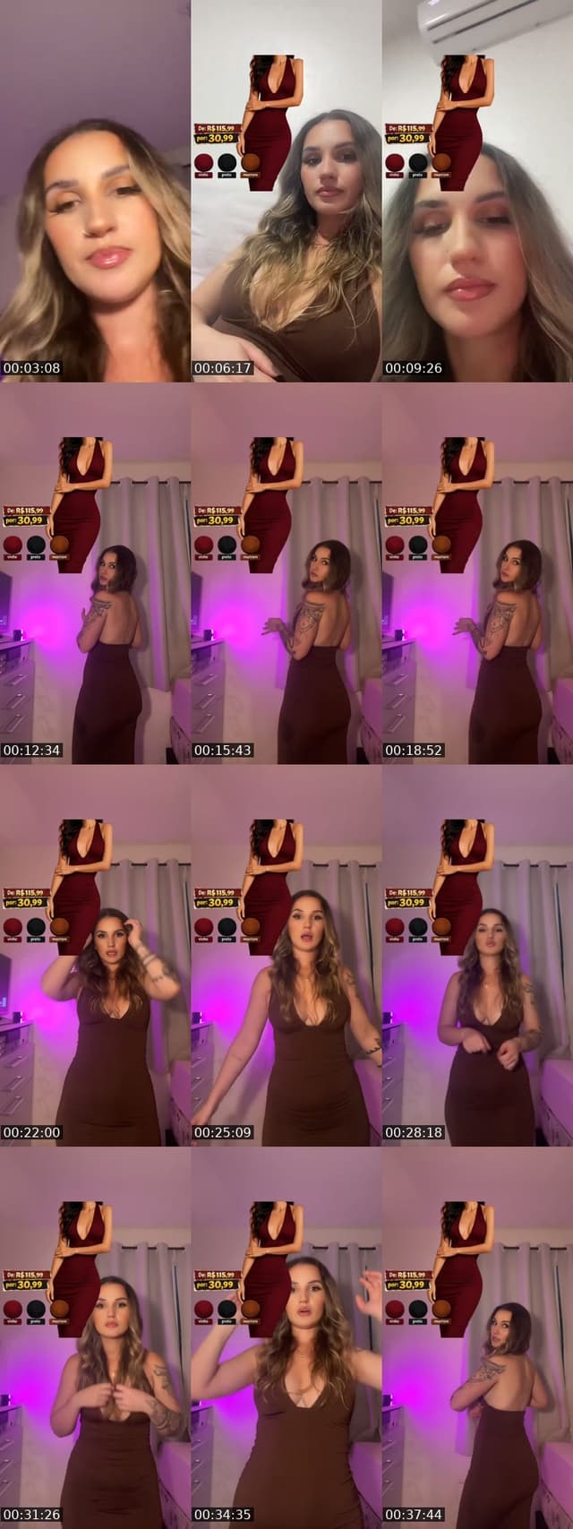 VESTIDO EM SUPLEX 🎀 - @nahmoana