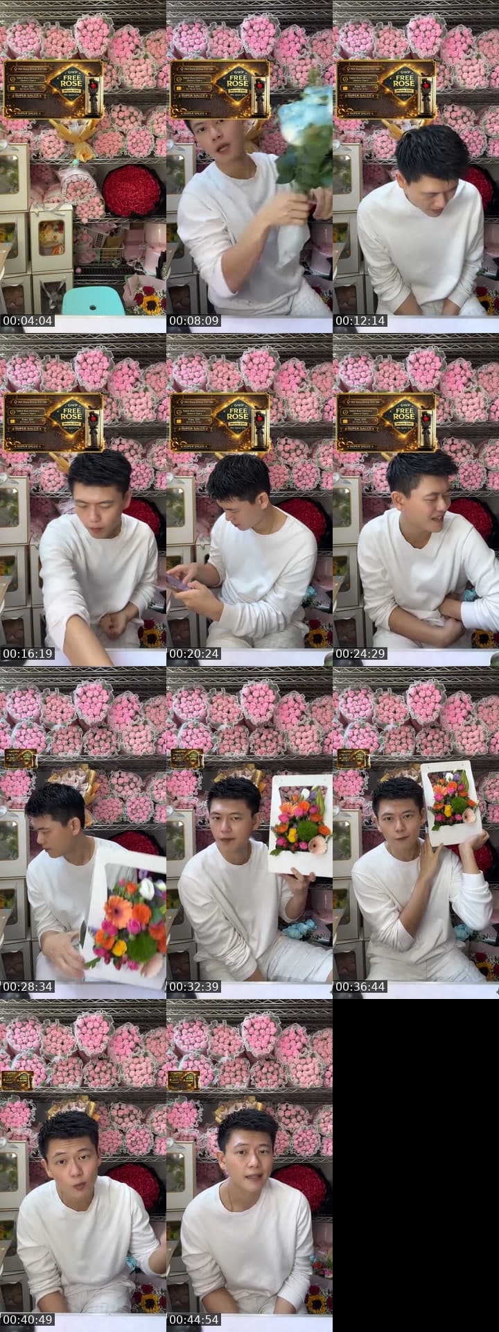 @flowersuppliersg TikTok live stream