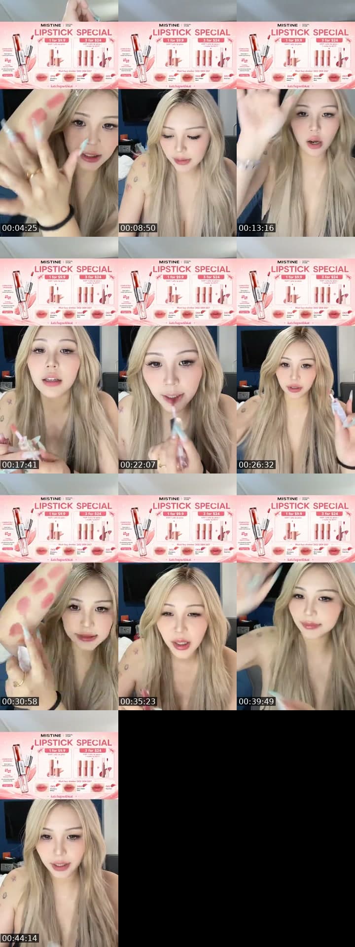 MISTINE LIPSTICK SALE