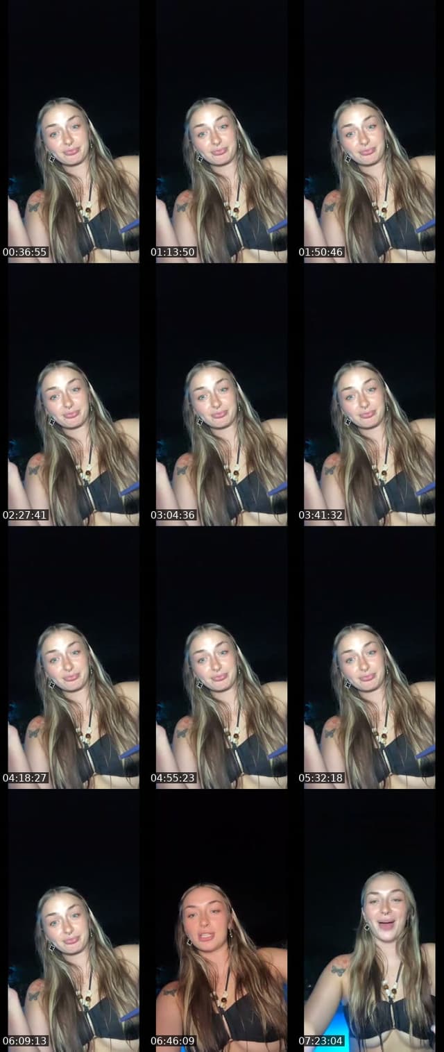 TikTok live: Hiiii by @slutfafood
