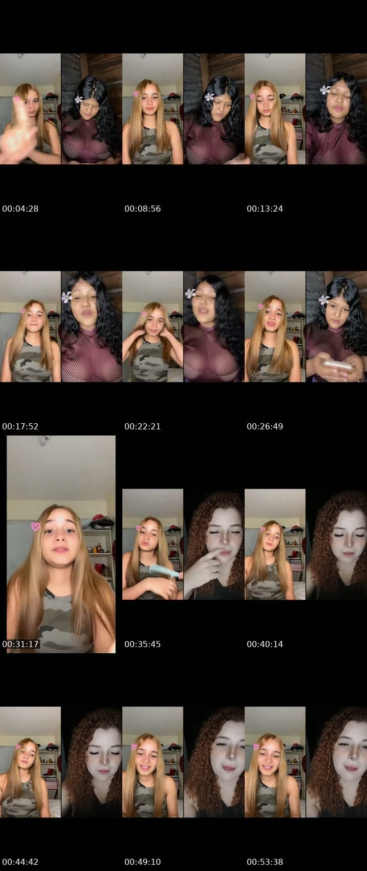 @angela_nin TikTok live stream