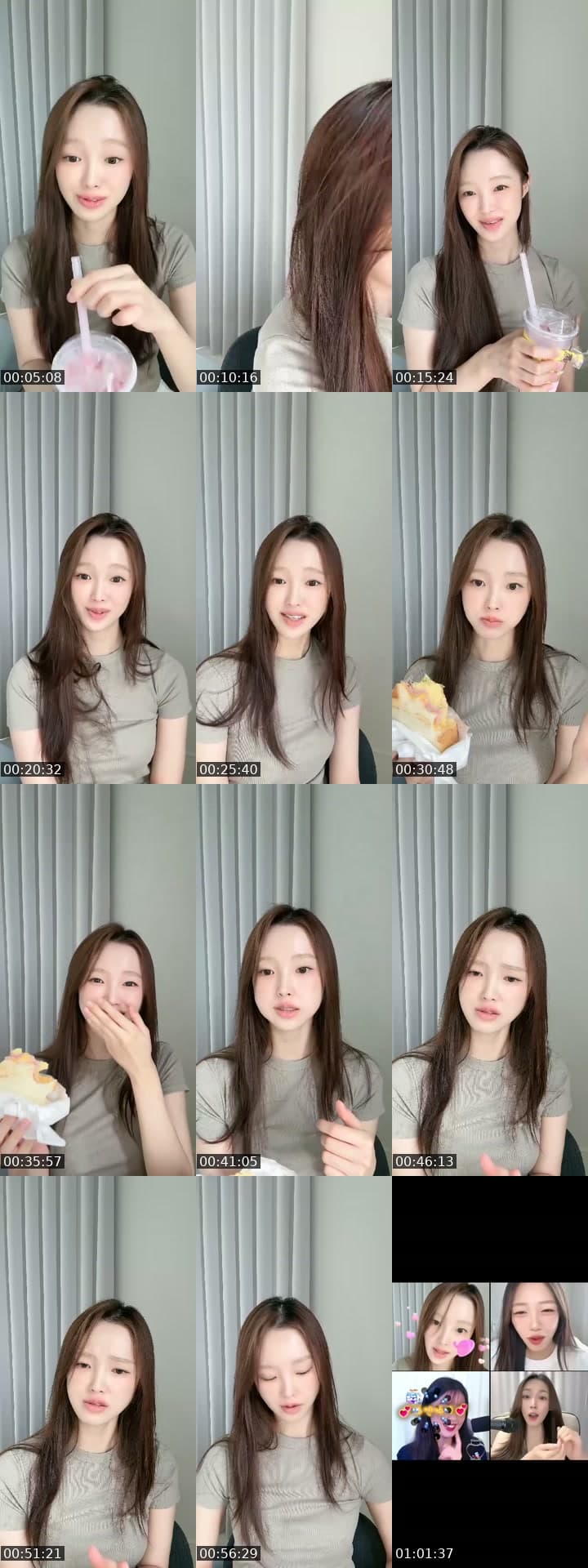 @kanghaerim_ TikTok live stream