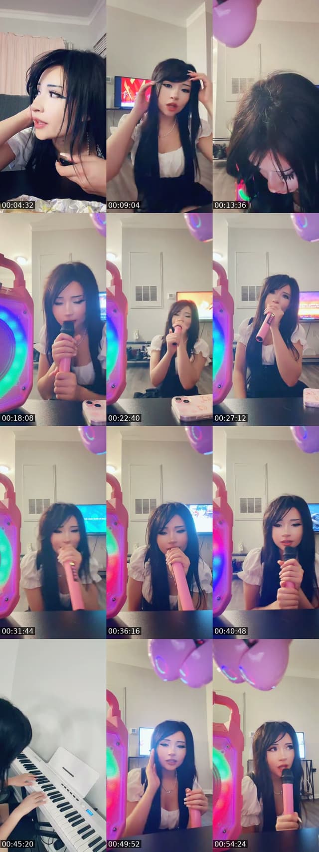 TikTok live: HOT DOG MUKBANG by @kora.aura