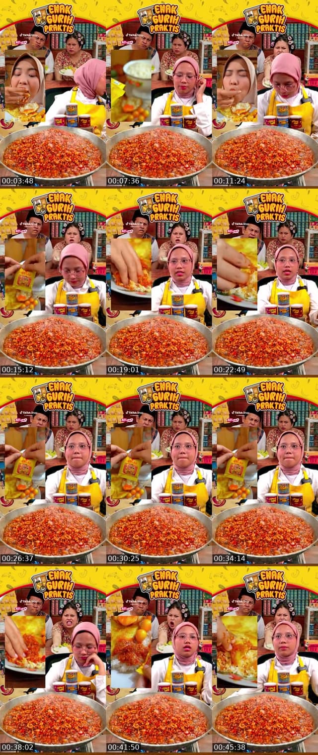TikTok live: TEMAN MAKAN BARENG KELUARGA🌶😍 by @eatsambel