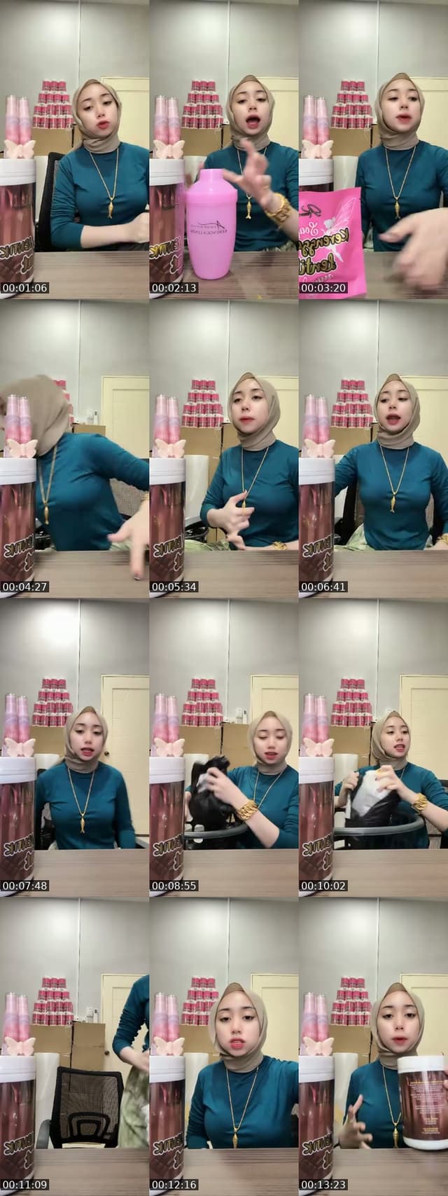 TikTok live: Hi by @azwienqistiena