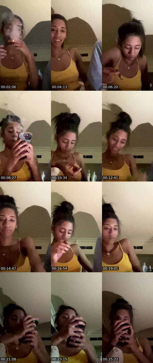 TikTok live: Smoke w me by @theonlydejah5