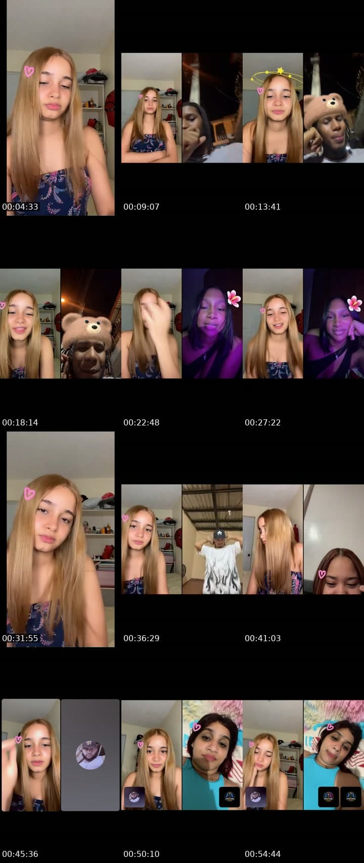 @angela_nin TikTok live stream