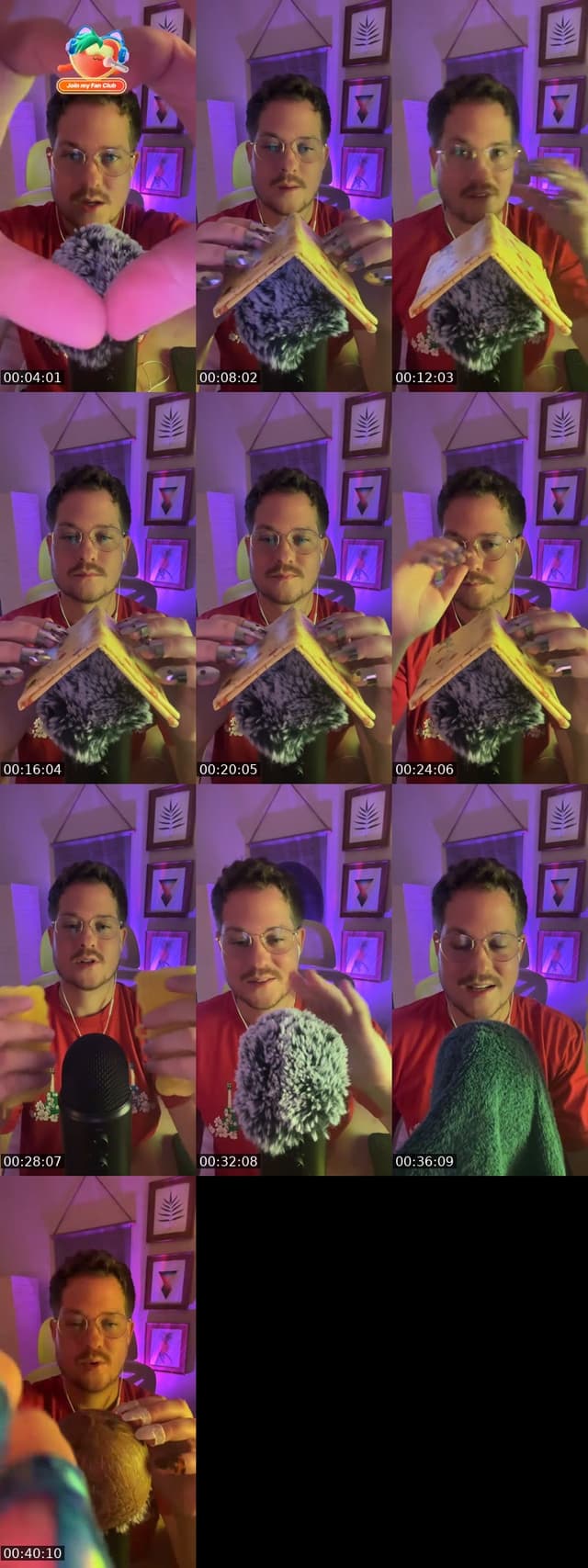 United States TikTok live: Cozy ASMR by @codymcgibbon