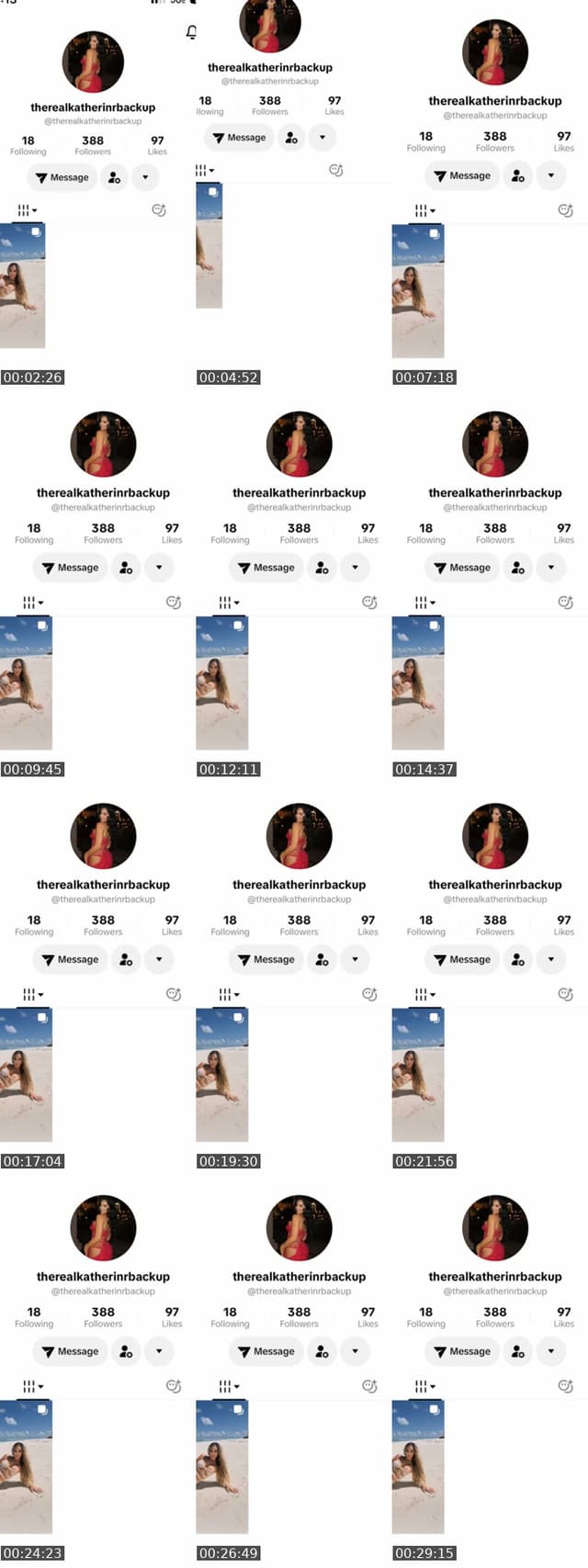 TikTok live: Follow the backup 🥳 by @therealkatherinrojas