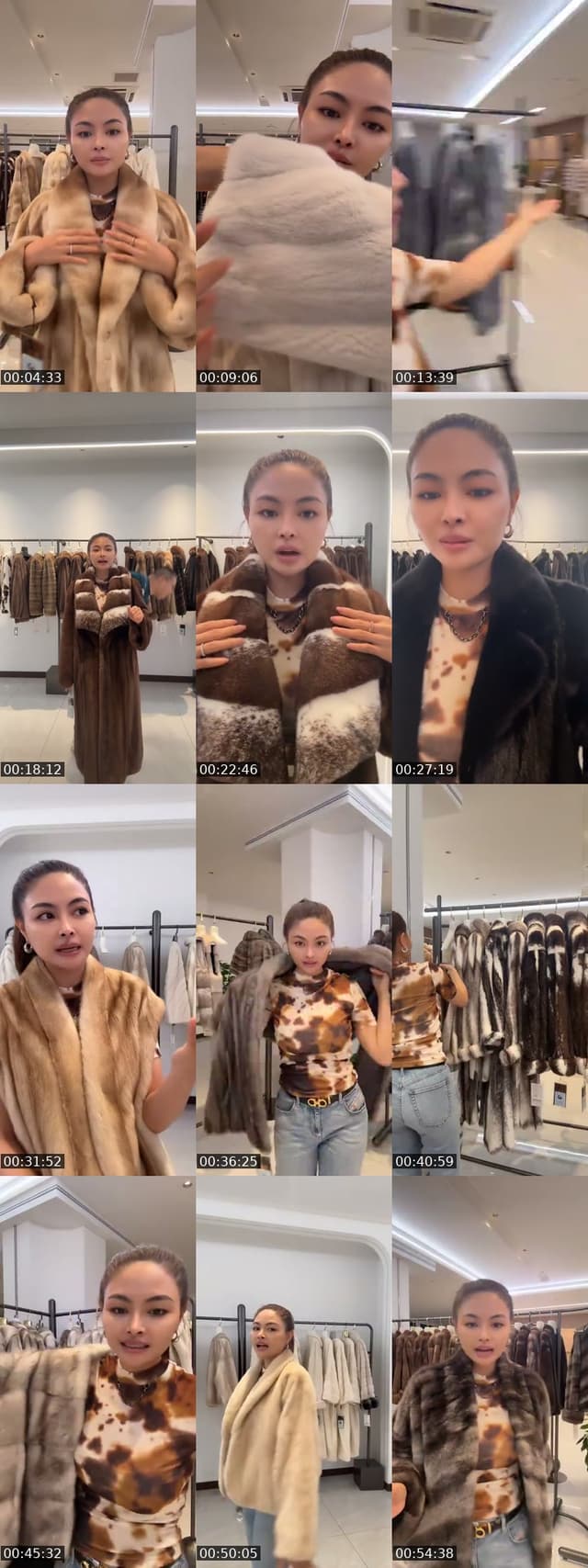 TikTok live: Mink by @hermisfur