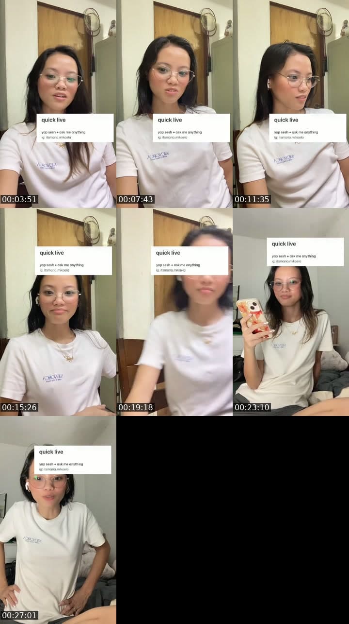 @mariamikaela888 TikTok live stream