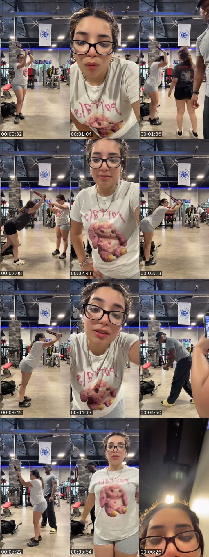Getting clapped at the gym
