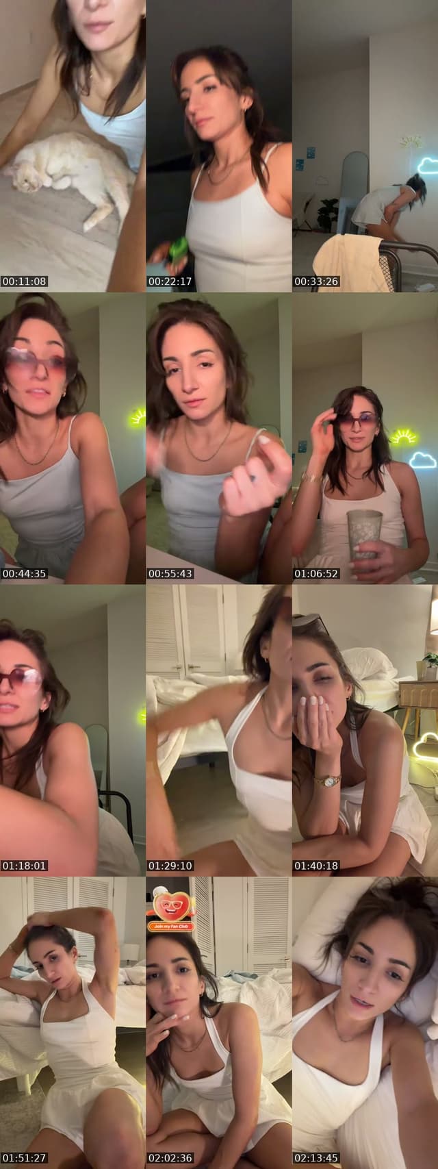 TikTok live: hello from my little corner ☁️ by @cannachristiana