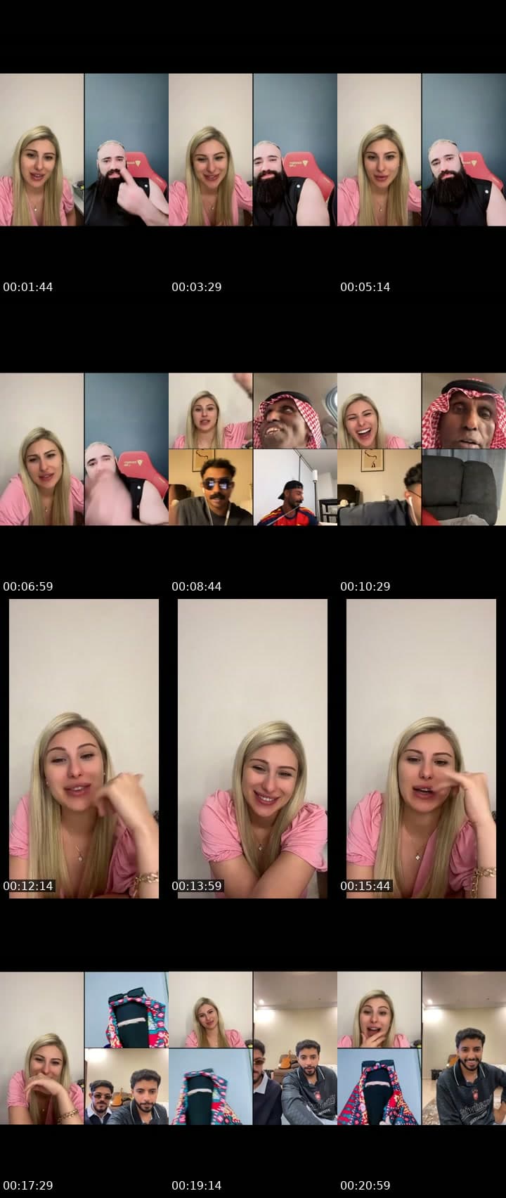 @selinodabass TikTok live stream