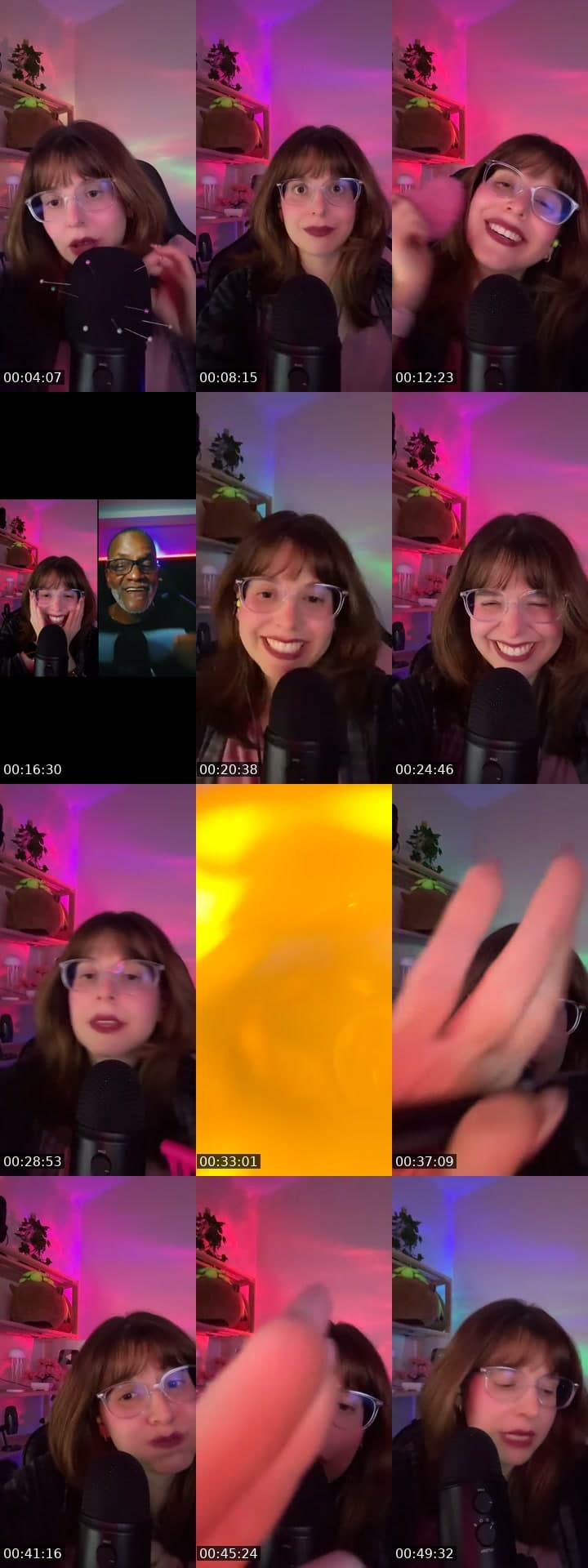 @amandatinglesasmr TikTok live stream
