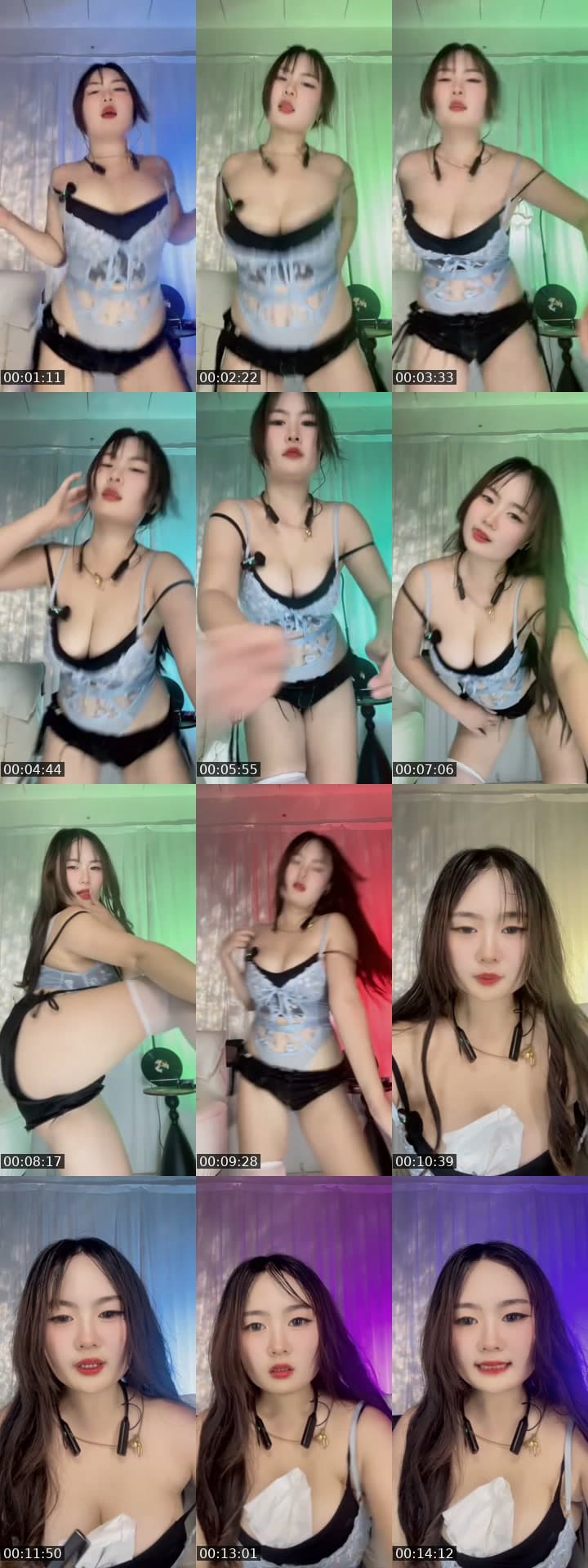 Yi Yi's dance party has started