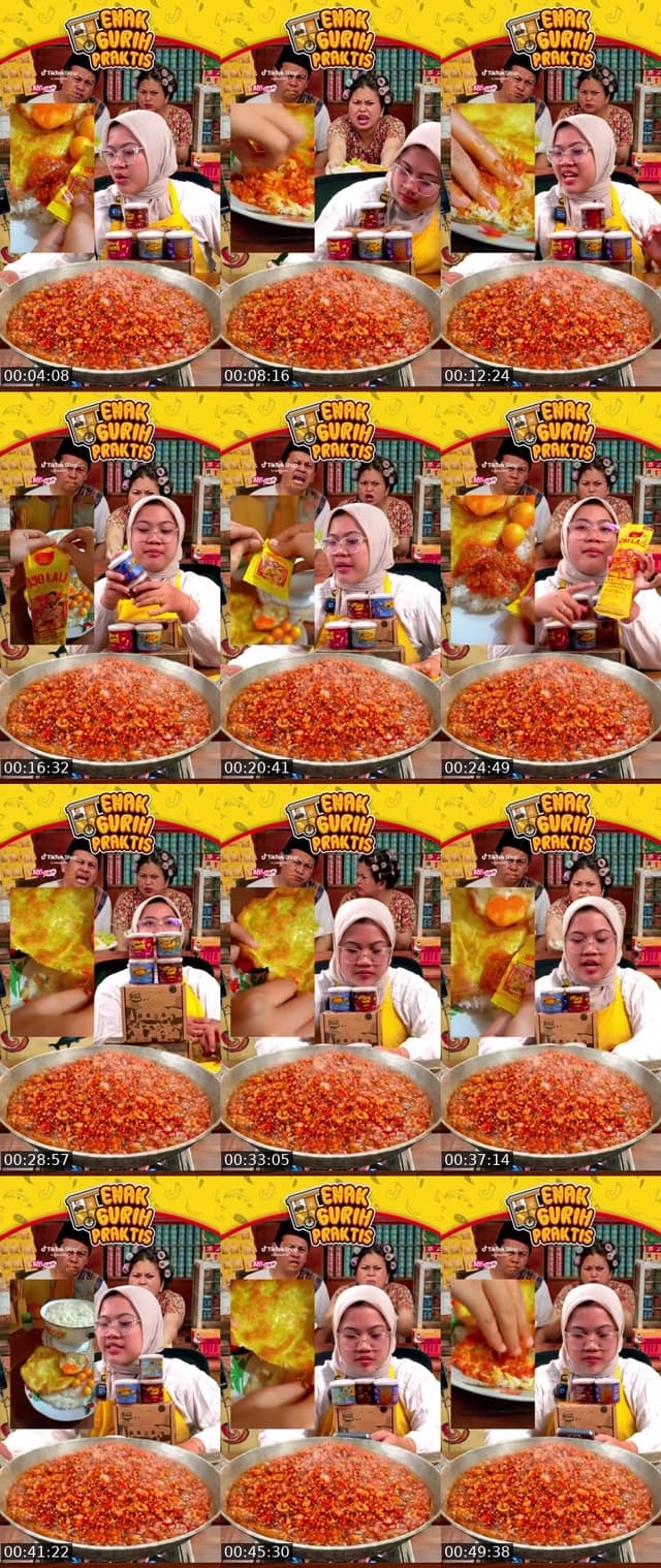 TikTok live: TEMAN MAKAN BARENG KELUARGA🌶😍 by @eatsambel