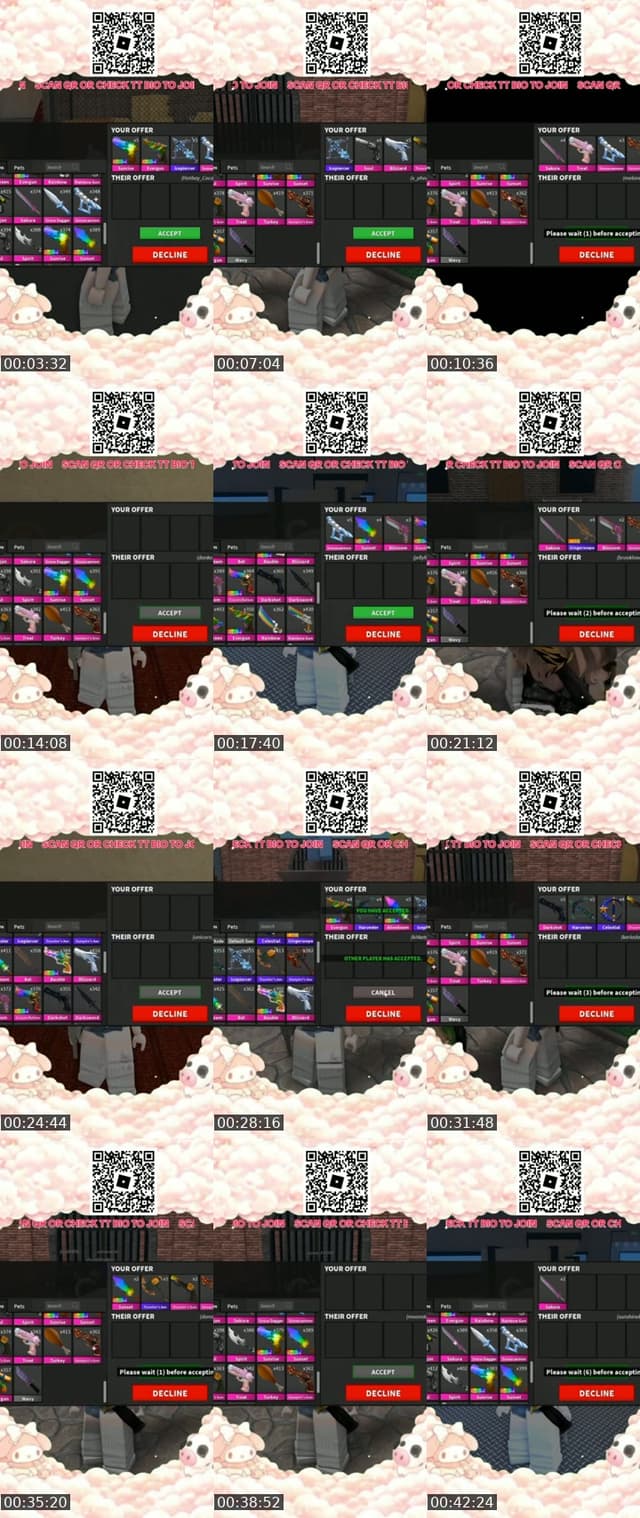 TikTok live: MM2 Live by @oliviemm2