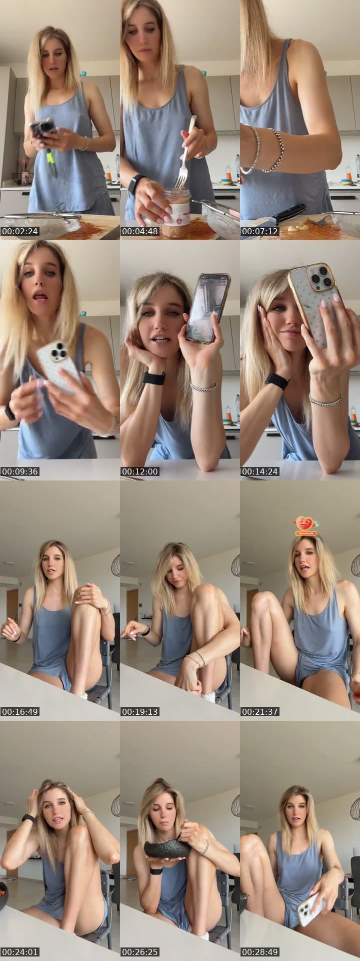 @blondecookie0 TikTok live stream