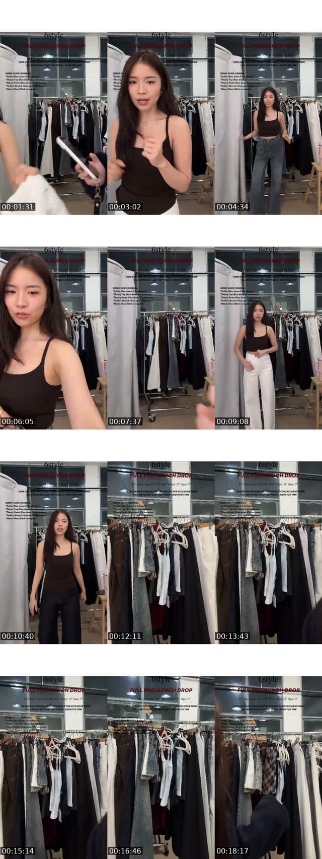 TikTok live: Monday night prelaunch ✨ by @6style