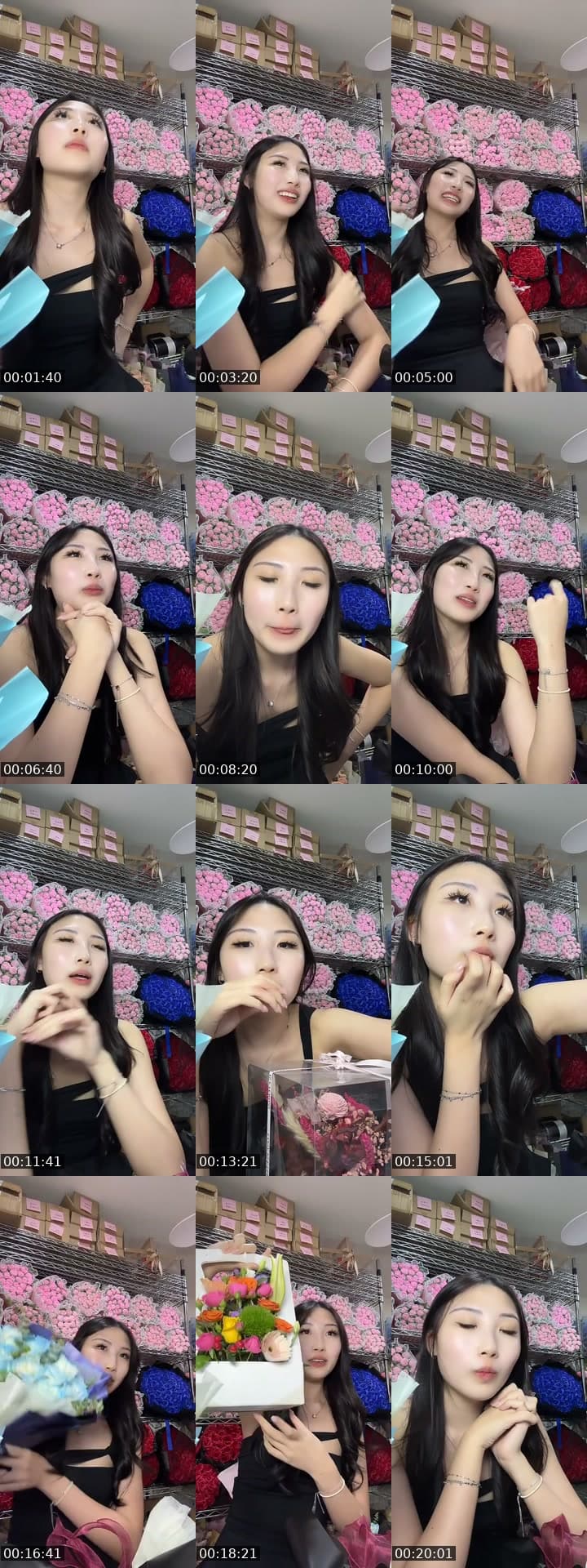 @flowershopsg TikTok live stream