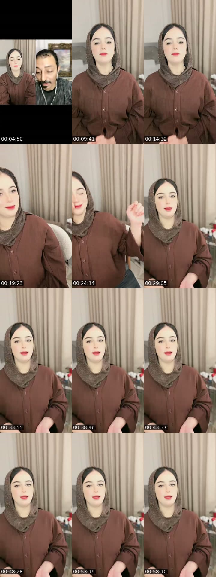 @nadia.tamer00 TikTok live stream