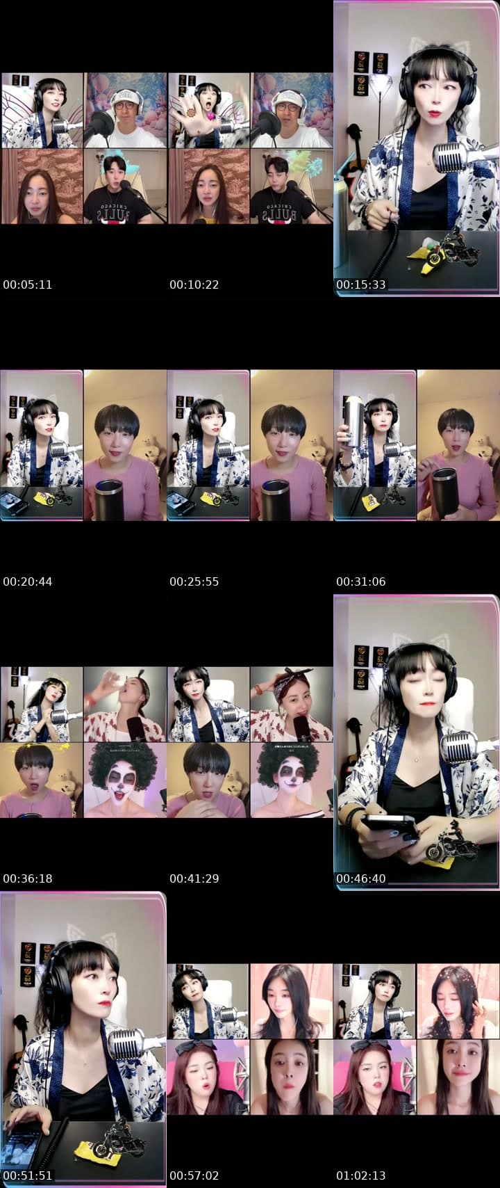 잔정 넘치는 갱지니네 LIVE!