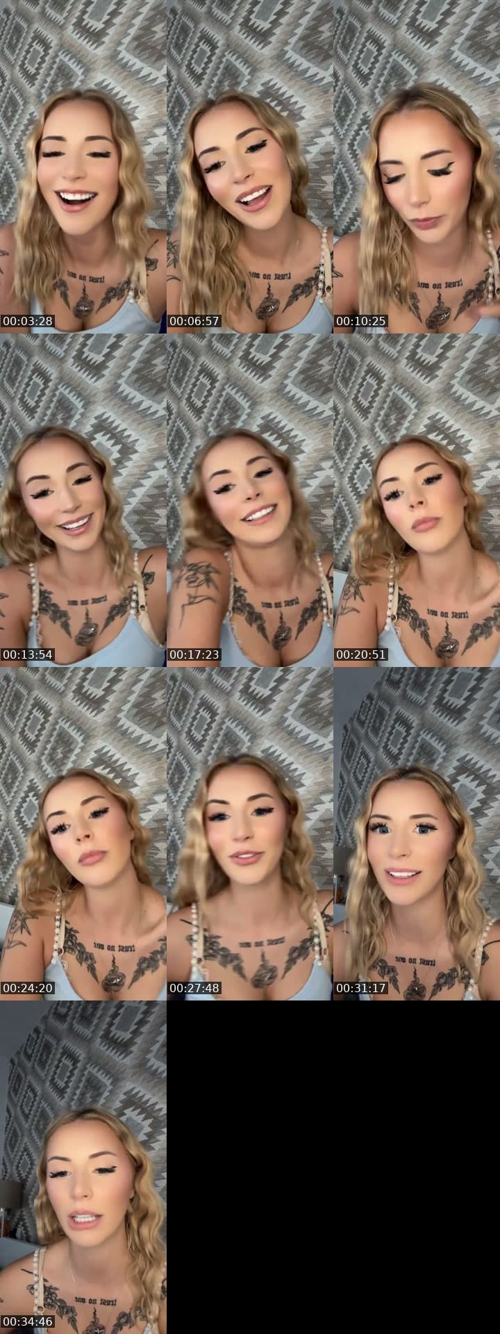 @alohaklaudia TikTok live stream