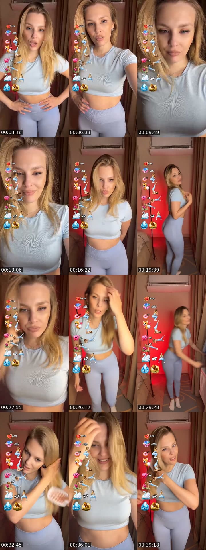@larisa_lori TikTok live stream